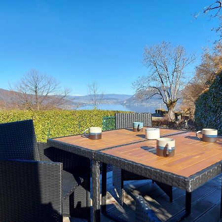 Entre Lac Et Montagne, Chaleureuse Maison 3 Pieces Avec Tres Belle Vue Lac D'Annecy. Terrasse, Jardin, Parking, Cheminee, Barbecue …. Saint-Jorioz Εξωτερικό φωτογραφία